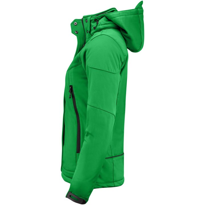 Softshelljacka Dam Skeleton Klargrön Printer Essentials 3XL – billede 3