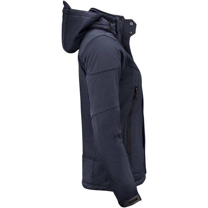 Softshelljacka Dam Skeleton Marinblå Printer Essentials 3XL – billede 4