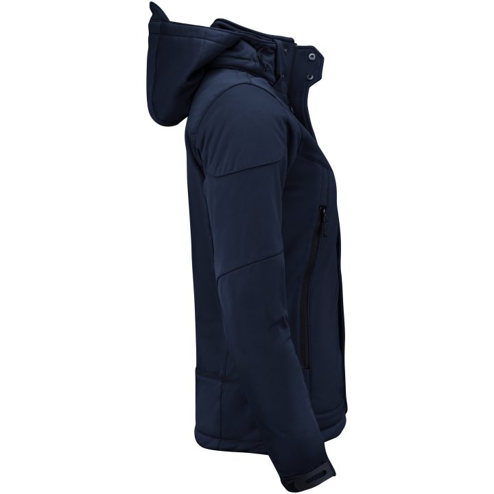 Softshelljacka Dam Skeleton Mörk marinblå Printer Essentials 3XL – billede 2