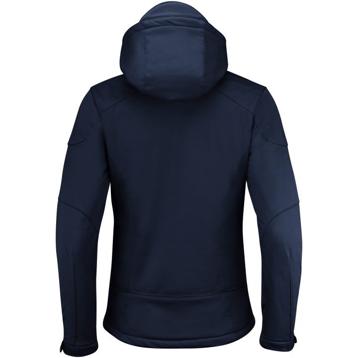 Softshelljacka Dam Skeleton Mörk marinblå Printer Essentials 3XL – billede 3