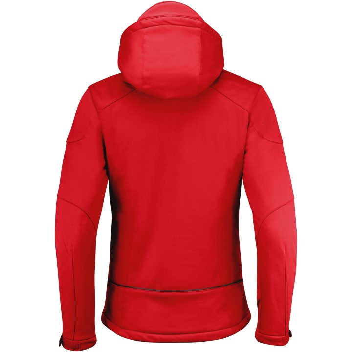 Softshelljacka Dam Skeleton Röd Printer Essentials 3XL – billede 2