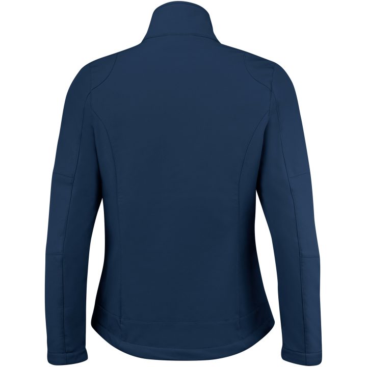 Softshelljacka Dam Trial Marinblå Printer Essentials XS – billede 3