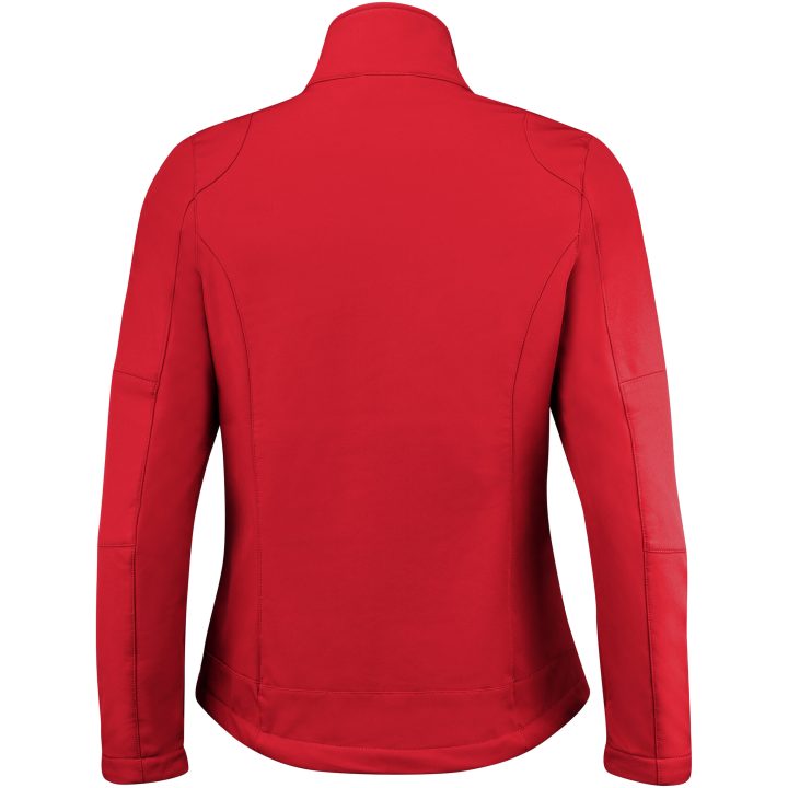 Softshelljacka Dam Trial Röd Printer Essentials XS – billede 4