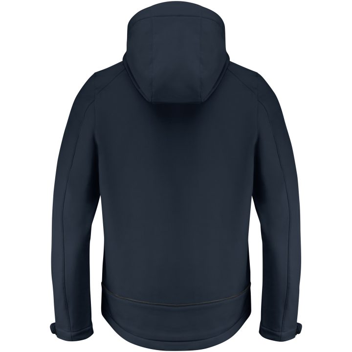 Softshelljacka Karting Mörk marinblå Printer Essentials s – billede 4