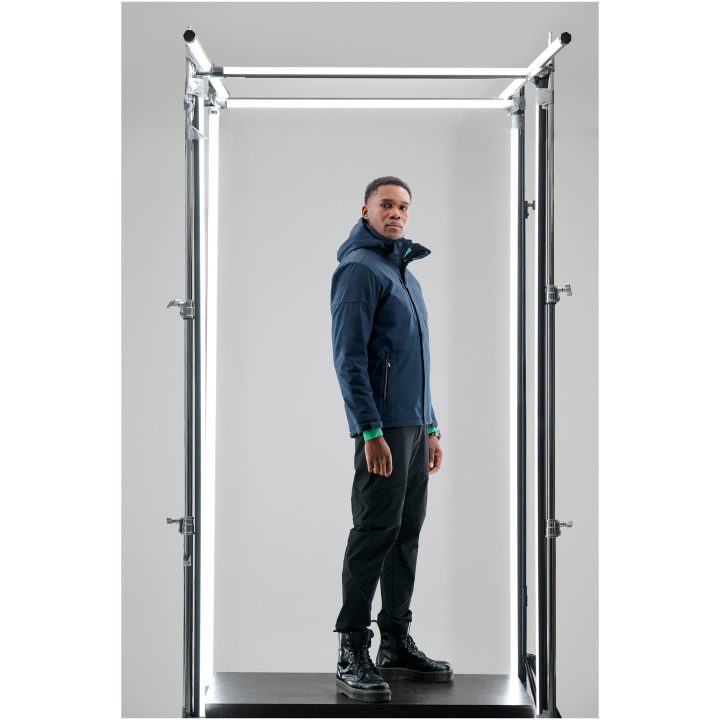 Softshelljacka Overlanding Klargrön Printer Essentials s – billede 5