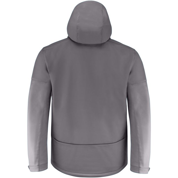 Softshelljacka Overlanding Stålgrå Printer Essentials s – billede 2