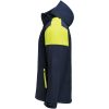 Softshelljacka Padded Marinblå/neongul Printer PRIME s – miniature 3