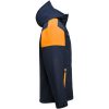 Softshelljacka Padded Marinblå/neonorange Printer PRIME s – miniature 3
