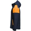 Softshelljacka Padded Marinblå/neonorange Printer PRIME s – miniature 4