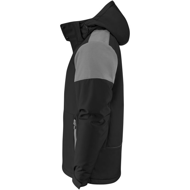 Softshelljacka Padded Svart/antracit Printer PRIME s – billede 3