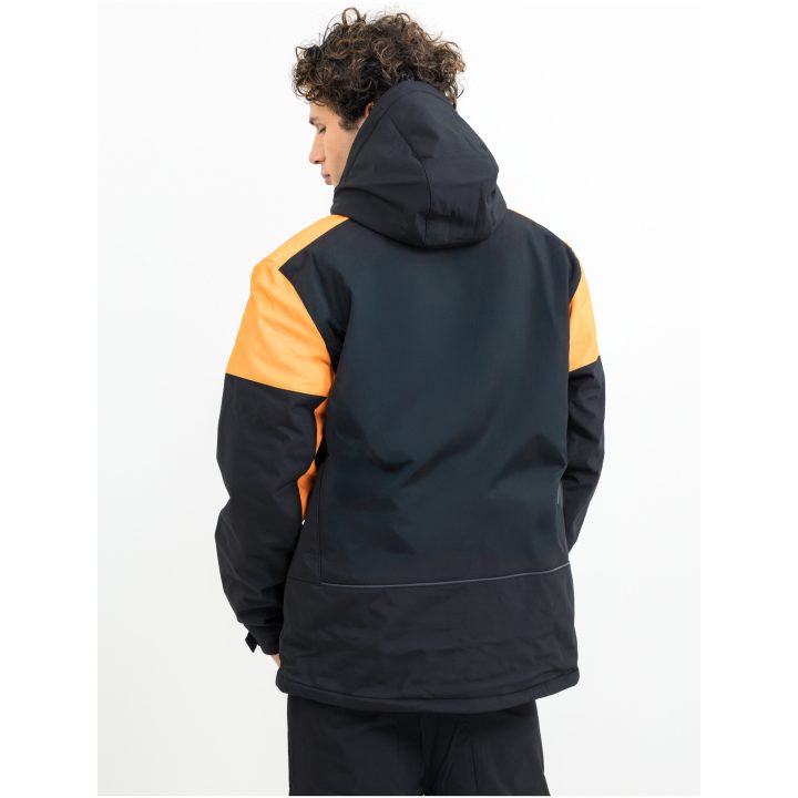 Softshelljacka Padded Svart/orange Printer PRIME s – billede 3
