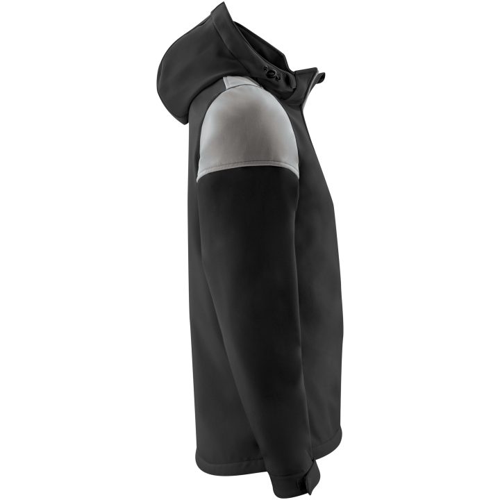 Softshelljacka Prime Svart/antracit Printer PRIME s – billede 4