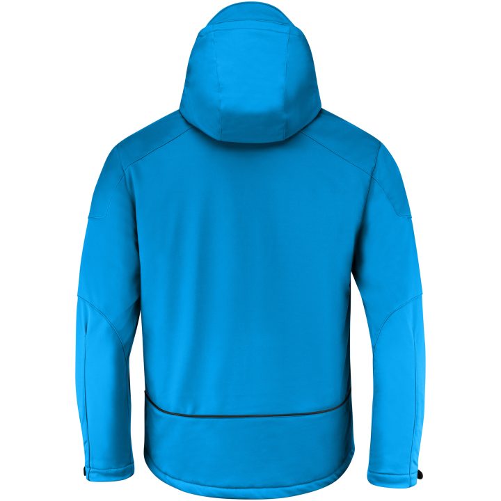 Softshelljacka Skeleton Havsblå Printer Essentials s – billede 2