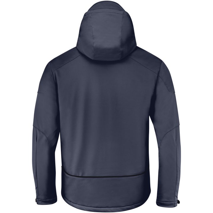 Softshelljacka Skeleton Marinblå Printer Essentials XS – billede 7