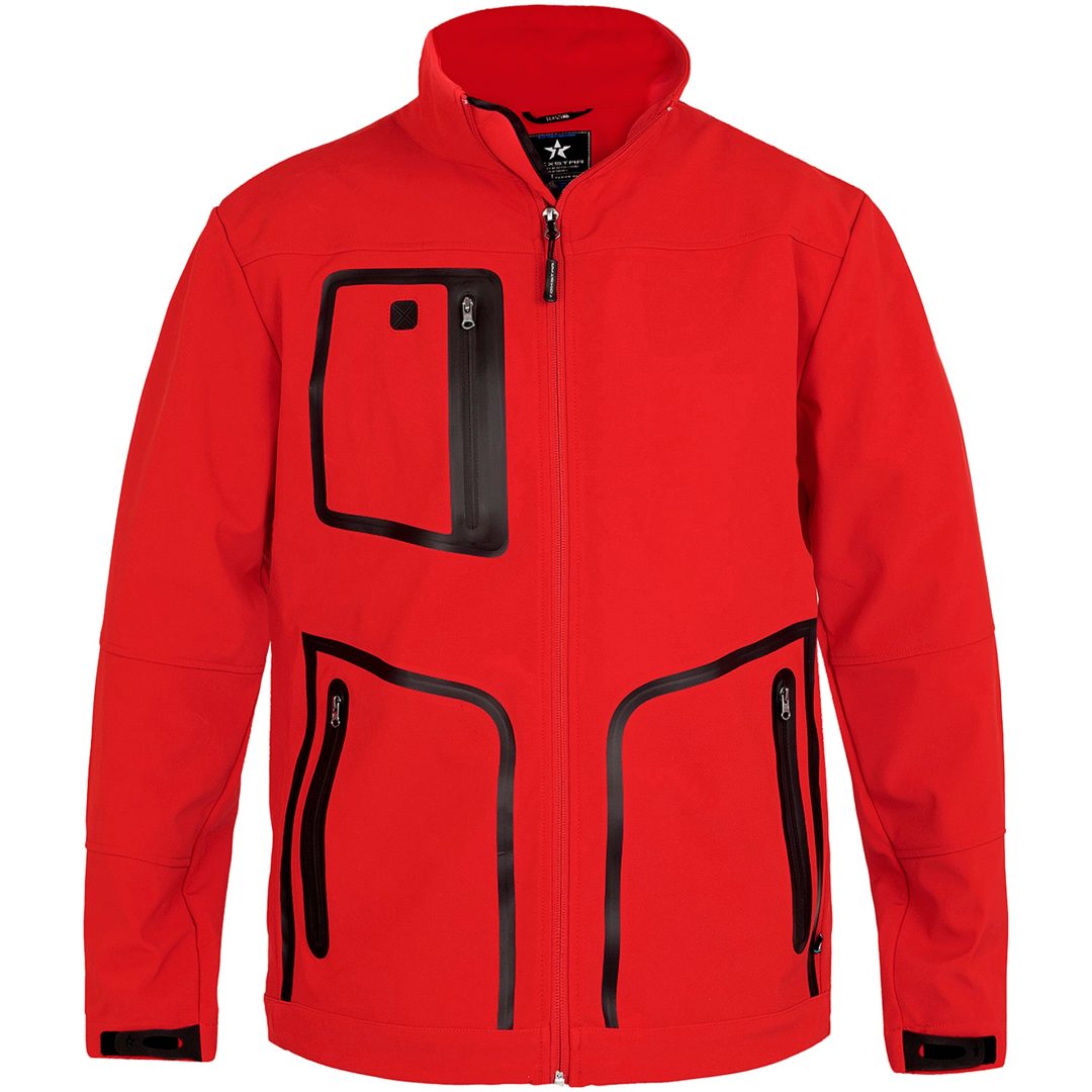 Softshelljakke Rød Fj30 Texstar Small