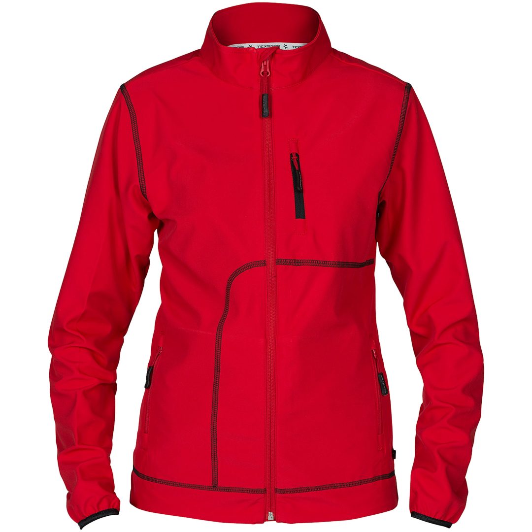 Softshelljakke Rød Wj58 Texstar XS