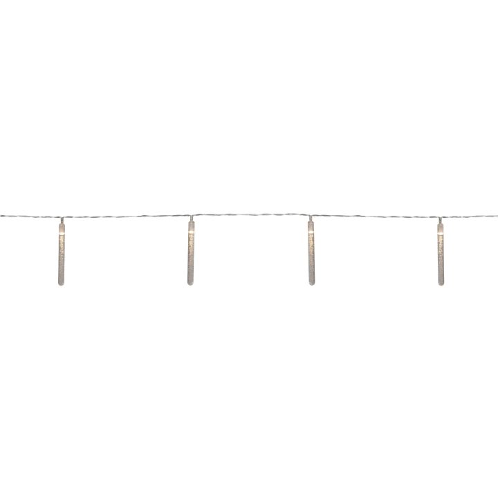 Solcelle-lyskæde Bubbly Light-chain Transparent Star Trading – billede 4