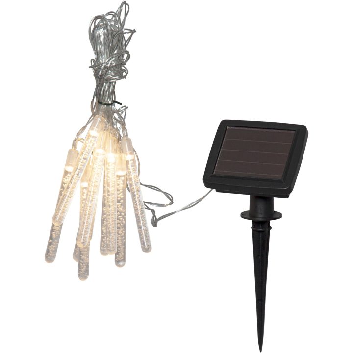 Solcelle-lyskæde Bubbly Light-chain Transparent Star Trading – billede 6
