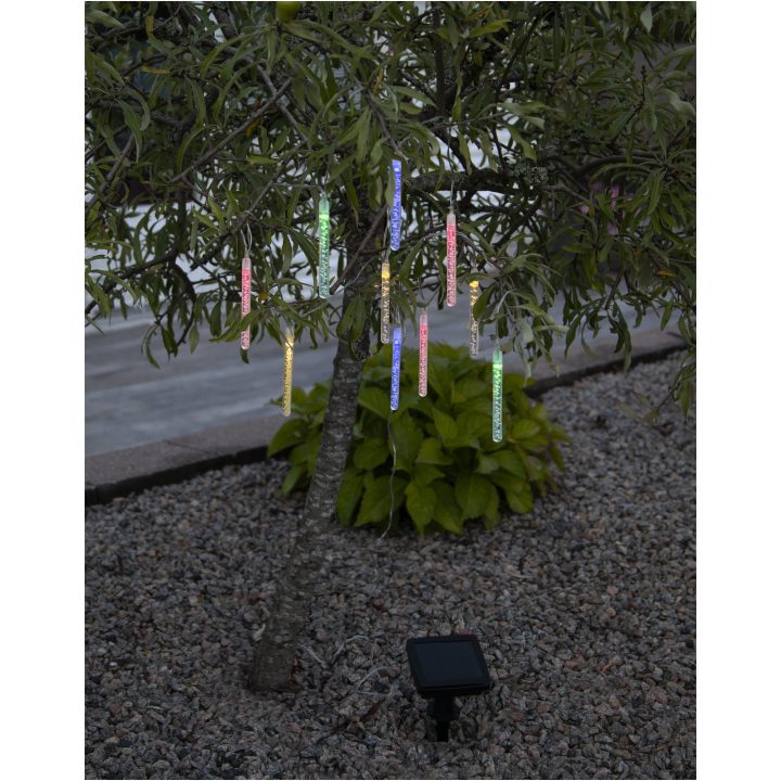 Solcelle-lyskæde Bubbly Light-chain Transparent Star Trading – billede 5