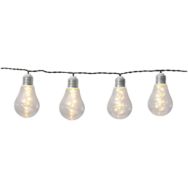 Solcelle-lyskæde Glow Transparent Star Trading – billede 15
