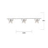 Solcelle-lyskæde Papillon Transparent Star Trading – miniature 2
