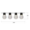 Solcelle-lyskæde Partaj Solar Sort Star Trading – miniature 1