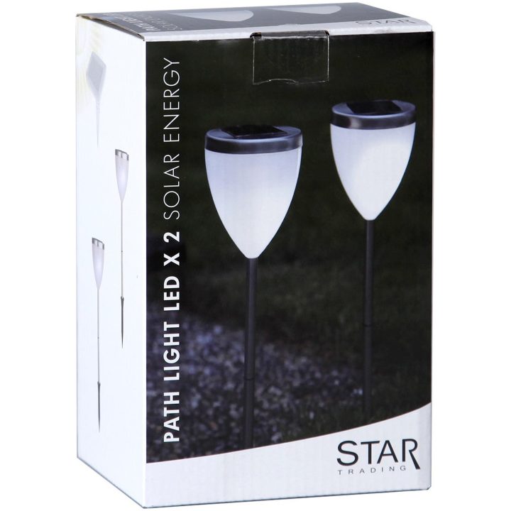 Solcelle Pullert 2-pak Vigo Hvid Star Trading – billede 4