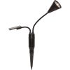 Solcelle-spotlight Powerspot Sort Star Trading – miniature 1