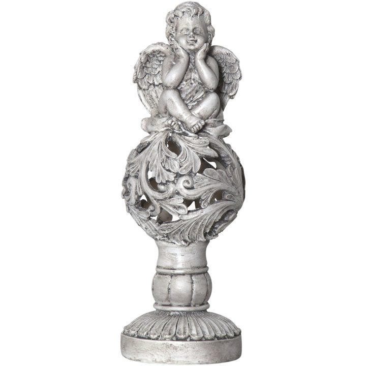 Solcelledekoration Angel Beige Star Trading – billede 7