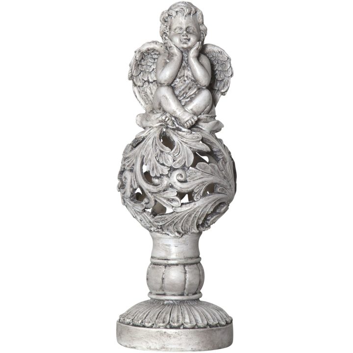 Solcelledekoration Angel Beige Star Trading – billede 6