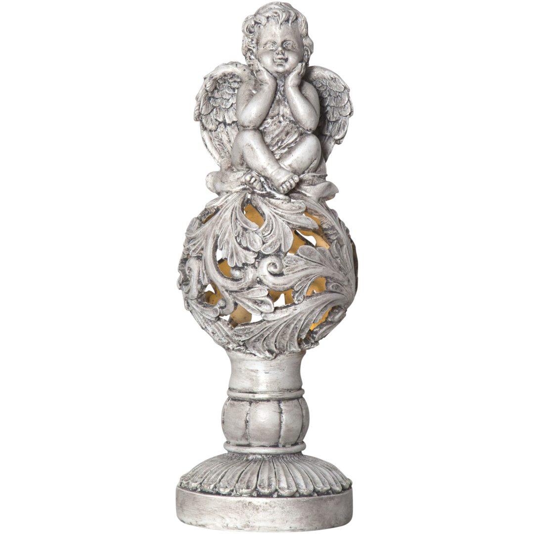 Solcelledekoration Angel Beige Star Trading – billede 5