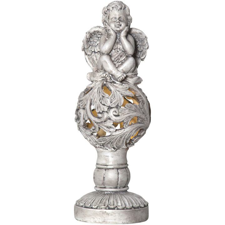 Solcelledekoration Angel Beige Star Trading – billede 5