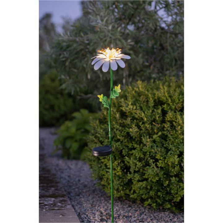 Solcelledekoration Daisy Hvid Star Trading – billede 6