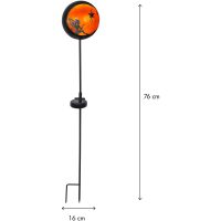 Solcelledekoration Fairytale Amber Star Trading