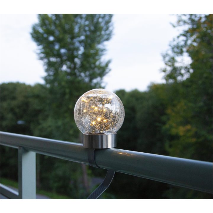Solcelledekoration Glory Transparent Star Trading – billede 15
