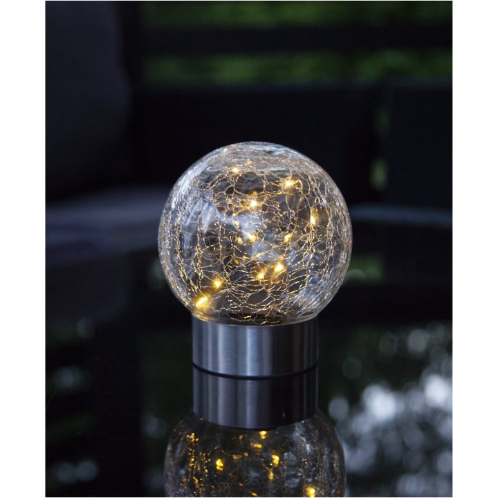 Solcelledekoration Glory Transparent Star Trading – billede 4