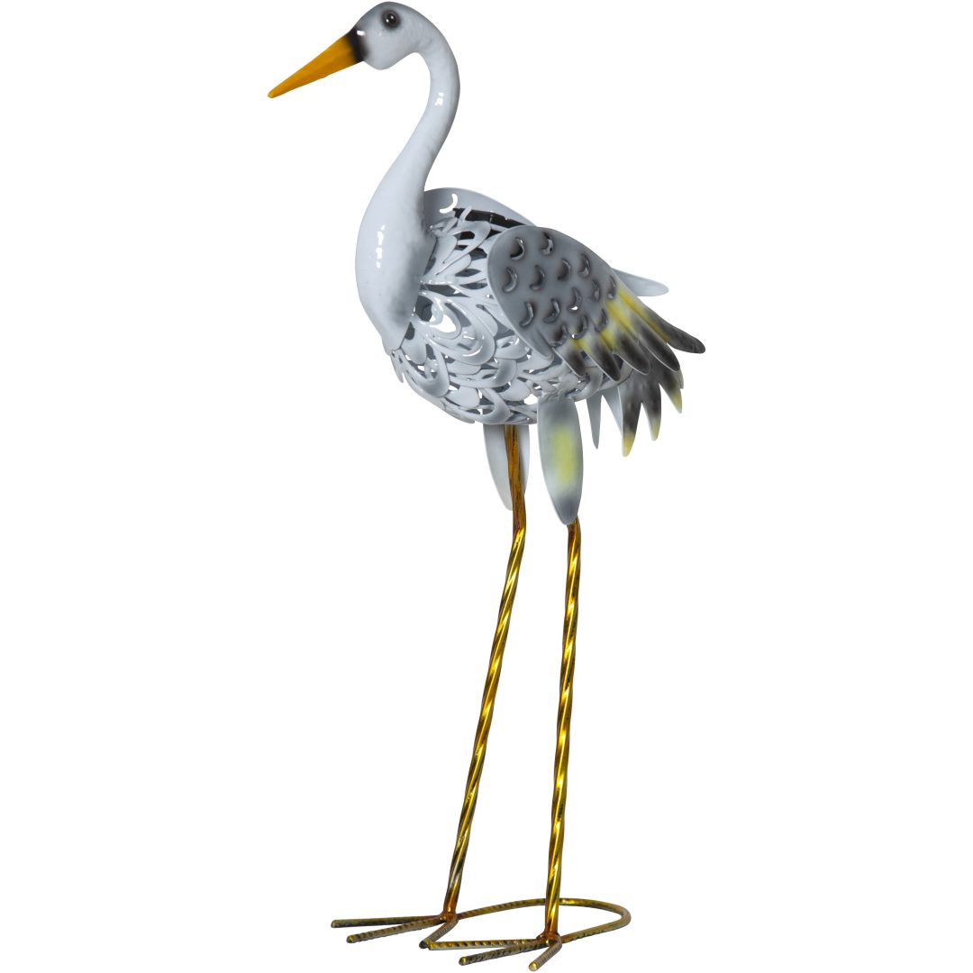 Solcelledekoration Heron Grå Star Trading – billede 8
