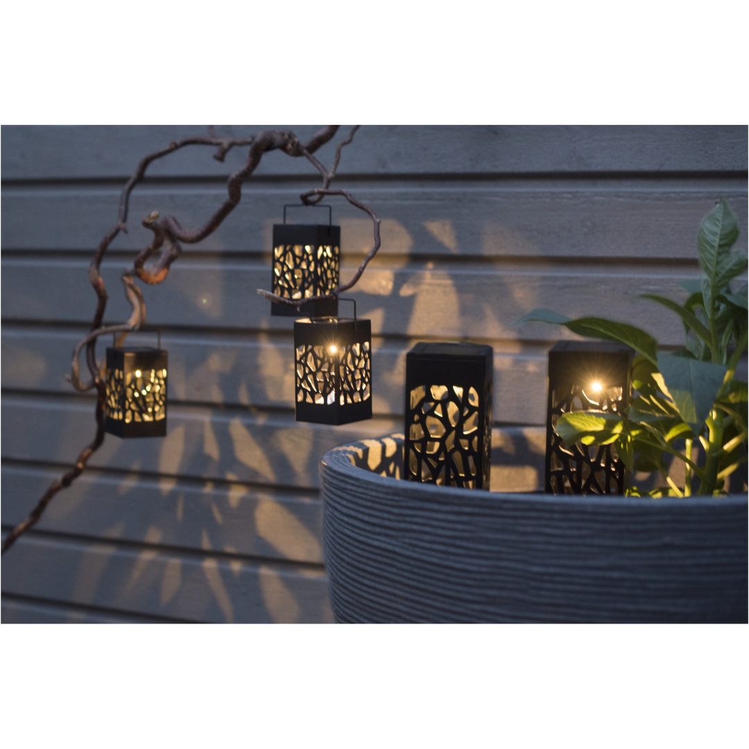 Solcelledekoration Izola Mini Sort Star Trading – billede 18