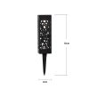 Solcelledekoration Izola Sort Star Trading – miniature 1