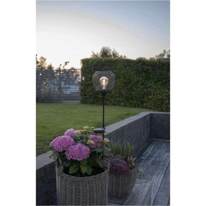 Solcellelampe Sunlight - Path Sort Star Trading – billede 4