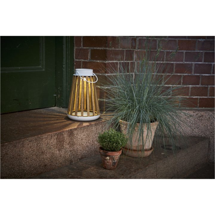 Solcellelanterne Catania Beige Star Trading – billede 20