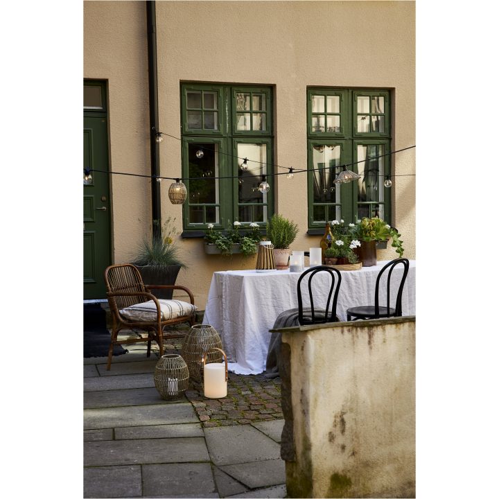 Solcellelanterne Catania Beige Star Trading – billede 4
