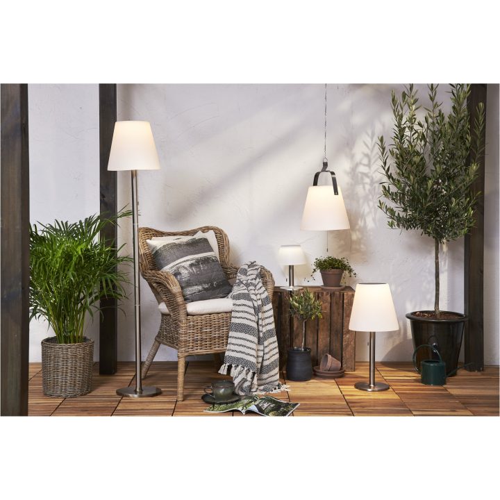 Solcellelygte Solia Table 28 cm Hvid Star Trading – billede 19