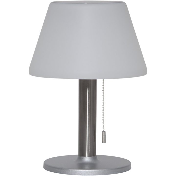 Solcellelygte Solia Table 28 cm Hvid Star Trading – billede 8