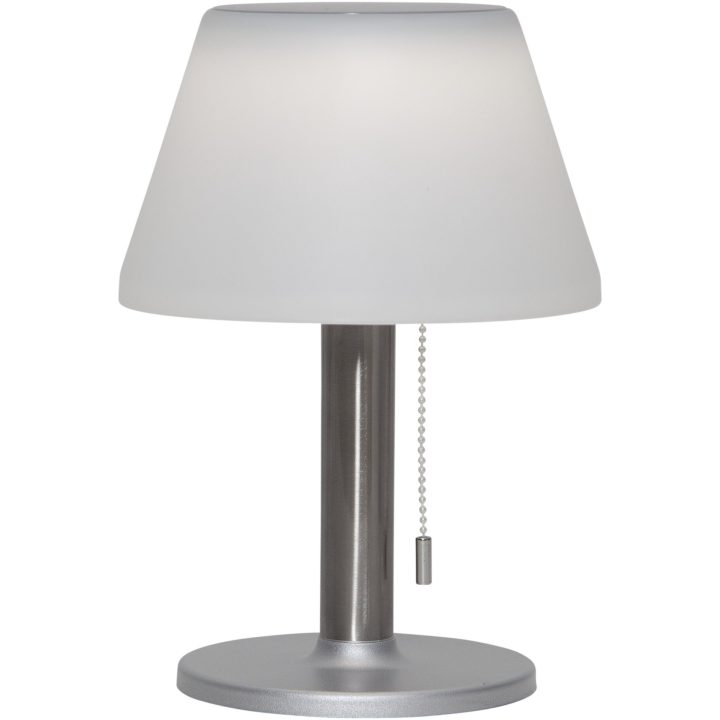 Solcellelygte Solia Table 28 cm Hvid Star Trading – billede 7