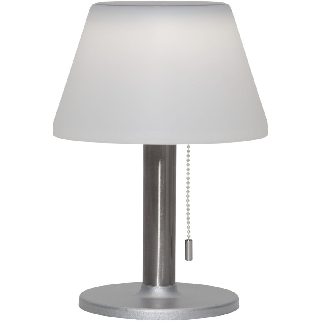 Solcellelygte Solia Table 28 cm Hvid Star Trading – billede 6