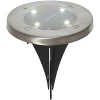 Solcellelys 3-pak Lawnlight Sølv Star Trading