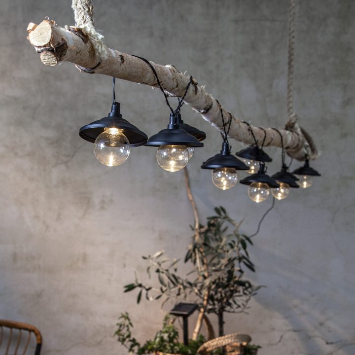 Solcellelyskæde Globe Shade STAR TRADING – billede 2