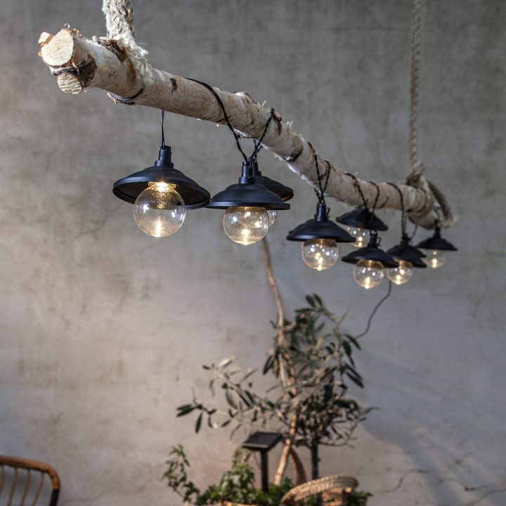 Solcellelyskæde Globe Shade STAR TRADING – billede 3
