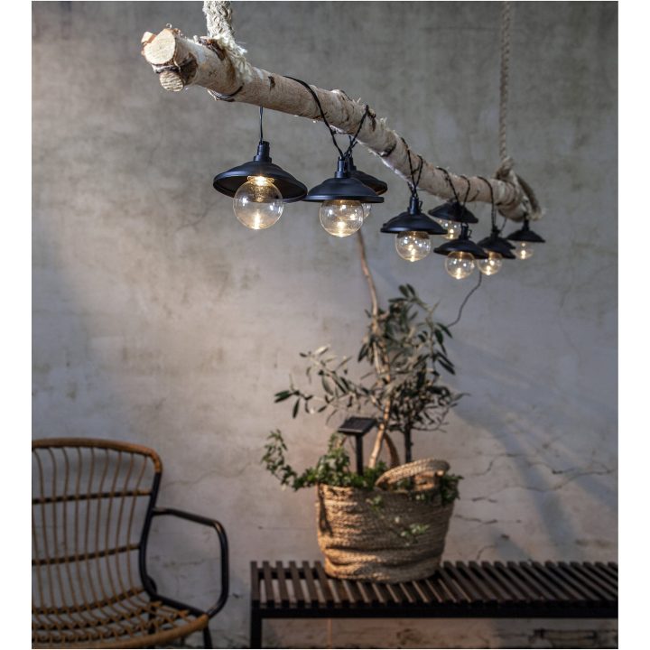 Solcellelyskæde Globe Shade STAR TRADING – billede 4